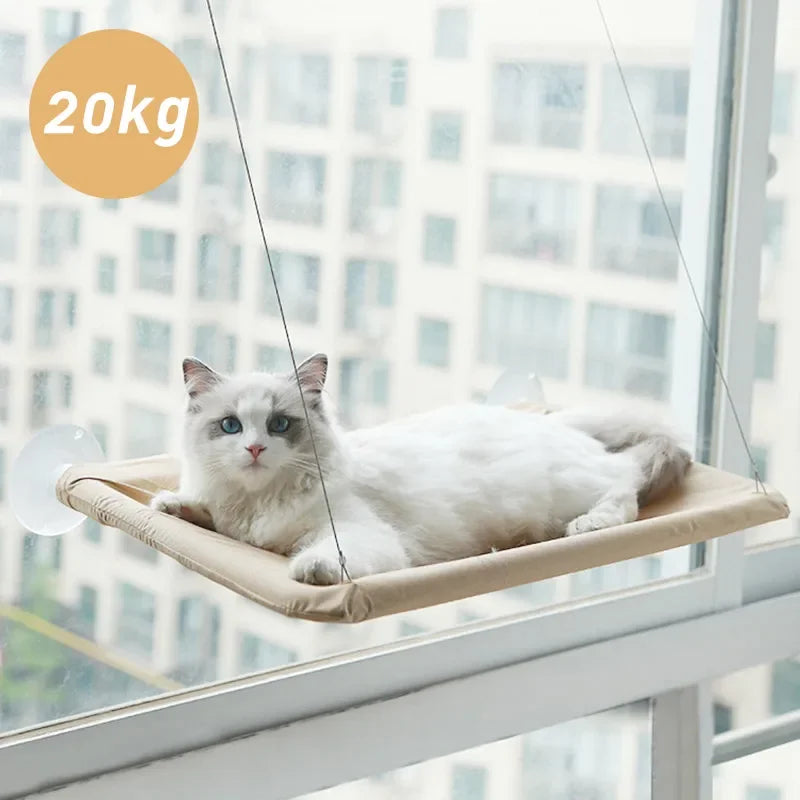 Hamaca de Ventana para Gatos — Hasta 20KG